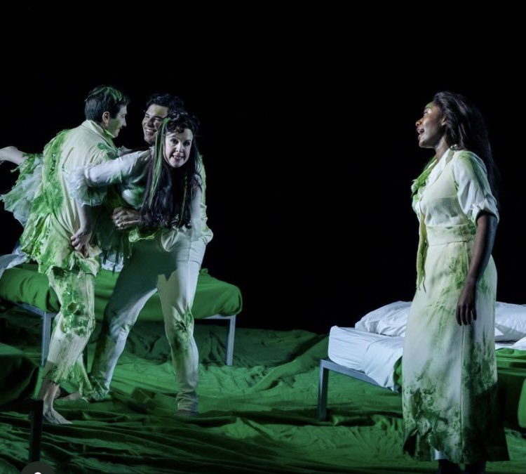 kittywhately's tweet photo. Hermia in Carsenโs MSND is the most physically challenging role Iโve ever done. There is so much running,jumping,catching, lifting etc. Iโve done it 6 weeks preg, Iโve done it 8 weeks post C-section. Today I do it 24 hrs post-norovirus! Good luck to my colleagues. #couldgetmessy https://t.co/nDhK87uS9y