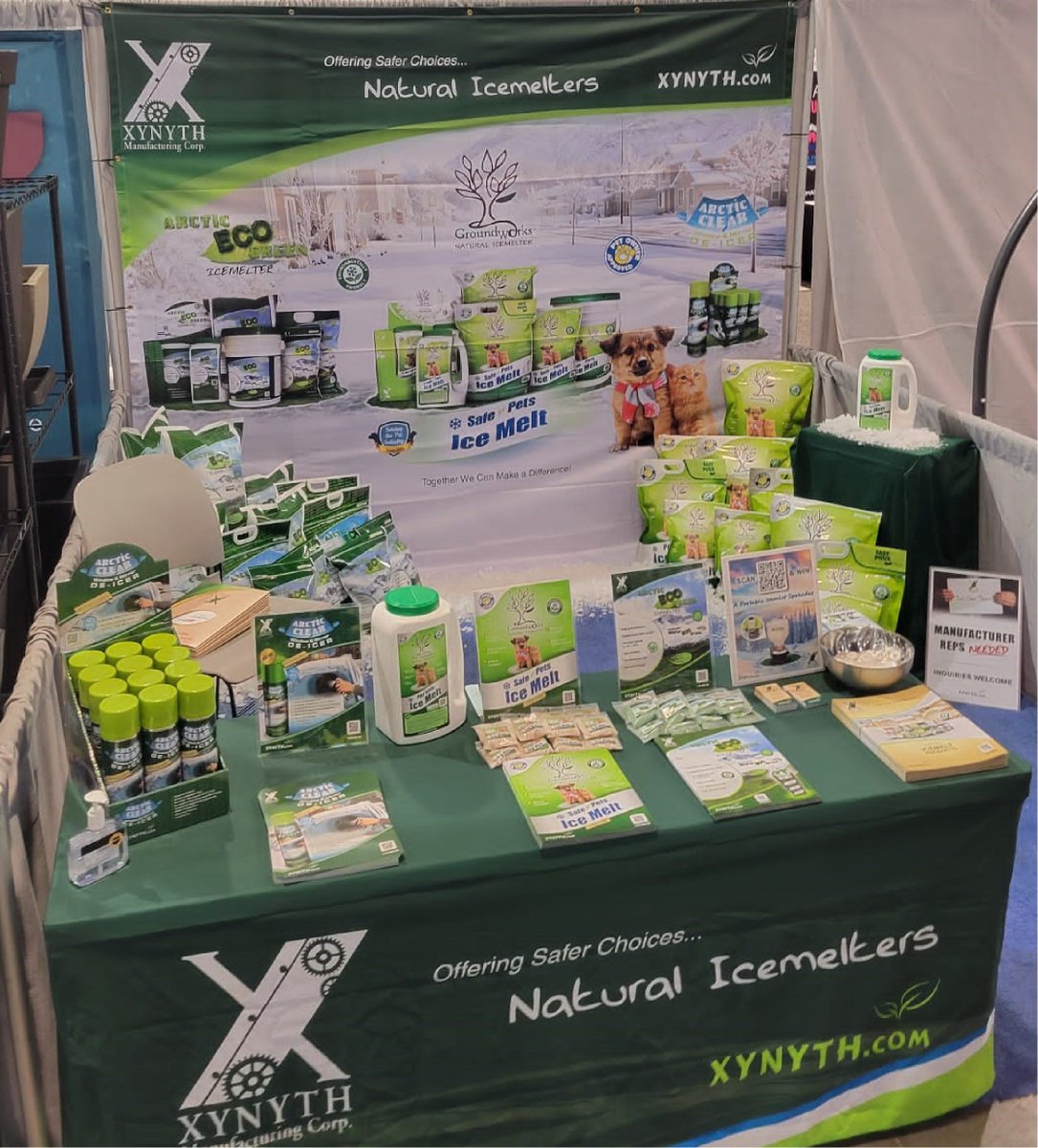 We are ready! 🙌

We are happy to be part of the <a href="/NHS_Show/">National Hardware Show</a> 2023. Come to Booth #SL3261 and we'll be ready to talk about our eco friendly and environmental Natural #Icemelters

#nationalhardwareshow #LasVegas