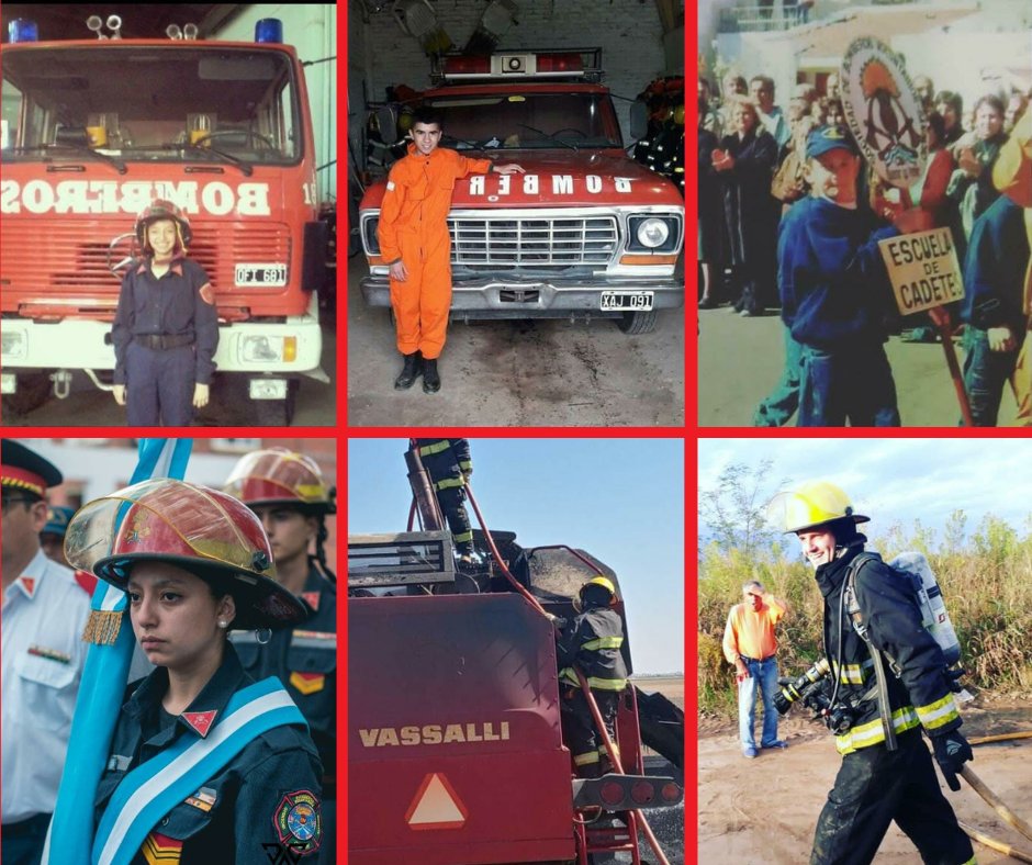bomberosRA's tweet photo. El esfuerzo de hoy lo verás reflejado mañana ❤️🚒
📢Te invitamos a seguir por instagram: /bomberosra la campaña donde nuestros #BomberosVoluntarios nos muestran su pasado como cadetes y su actualidad como parte del cuerpo activo. Nuestro reconocimiento a cada un@ por su recorrido https://t.co/JistKYx1de