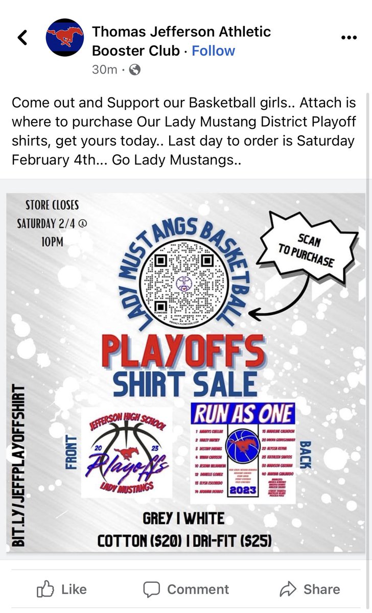coachcgarza's tweet photo. Support your Lady Mustangs and purchase a playoff shirt! 

⬇️⬇️⬇️
https://t.co/qfL5AL46vf https://t.co/QjDRfZJmty
