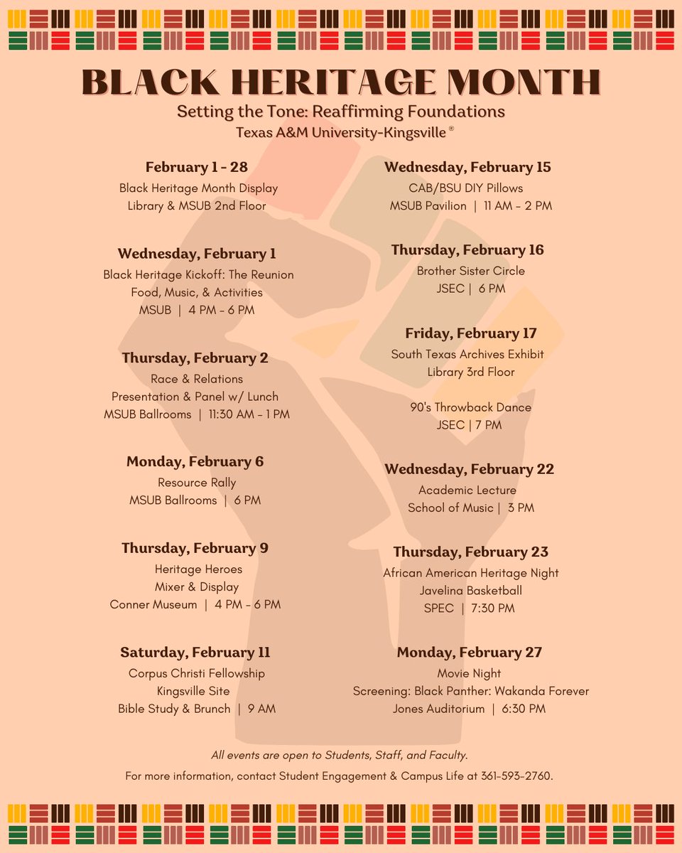 HIP HOP HOORAY! February 1st is the start of Black Heritage Month. Join us tomorrow at the BHM Kickoff for some free food, music, and fun activities!!💙💛