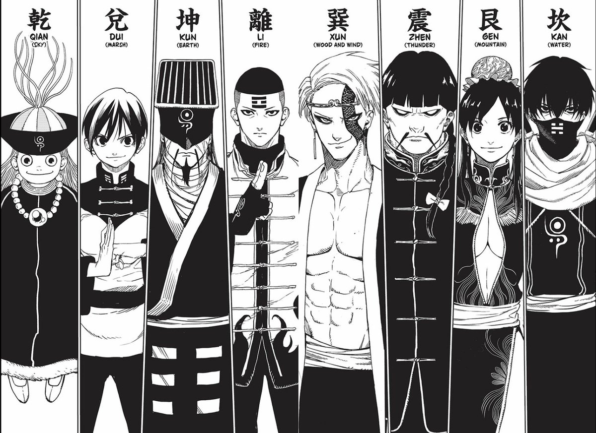 ShadzMangaOnly's tweet photo. Feeling some of these designs. Hopefully they don't get jobbered..
Though I'm excited to get a feel for what stakes will be like in this series. That may be the deciding factor for me given I feel I've seen all this series is trying to do, before.
#JiangshiX2 #JX2 #ShadzJiangshiX https://t.co/vrROb7bwvk