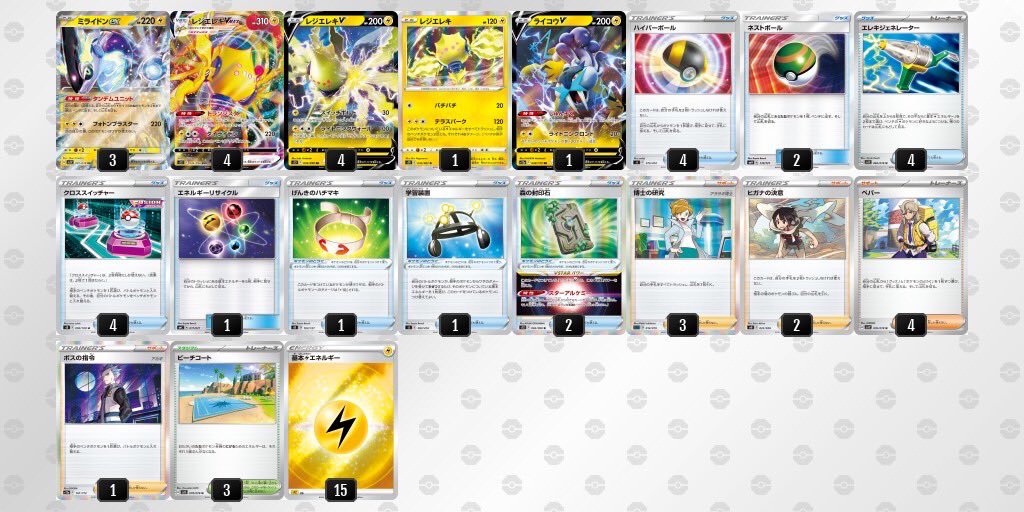 #ポケカチャンネルデッキ相談
ミライドン＋クロススイッチャーを使いたいんですが
おすすめのカードなど教えて下さい。