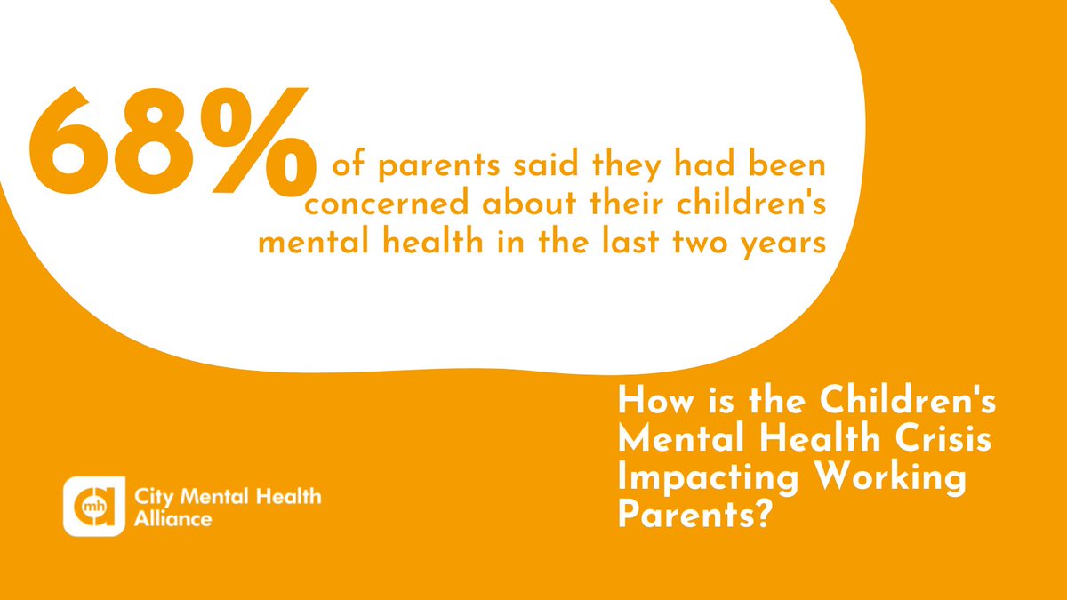 The #mentalhealth crisis in children is negatively impacting of hundreds of thousands of parents across the UK. Today, @City_MHA has launched its new report which details the scale of challenges we face & what actions the workplace can take. Read more 👉 bit.ly/3WMX7D3