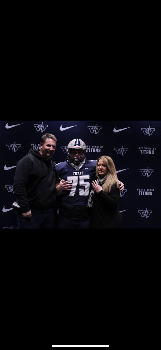 Thank you <a href="/WCtitansFB/">Westminster Football</a> and <a href="/CoachBlake41/">David Blake</a> @CoachHaughWC for the hospitality this past weekend on my official visit. I am truly blessed🙏. <a href="/BMac93WB/">Brian McCartney</a> <a href="/CoachD_Ron_z/">Coach De'Ronzy</a>