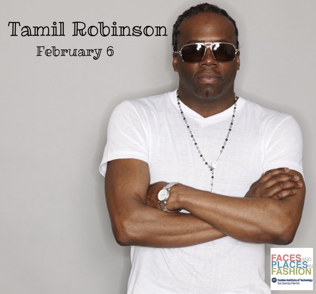 facesplacesFIT's tweet photo. Hope you can join for the spring semester kick off this coming Monday 2/6 at 4/10pm. Tamil Robinson, founder of Amiat Luxury. https://t.co/zOAVKZ3TAQ https://t.co/Uf0N8SxB0J