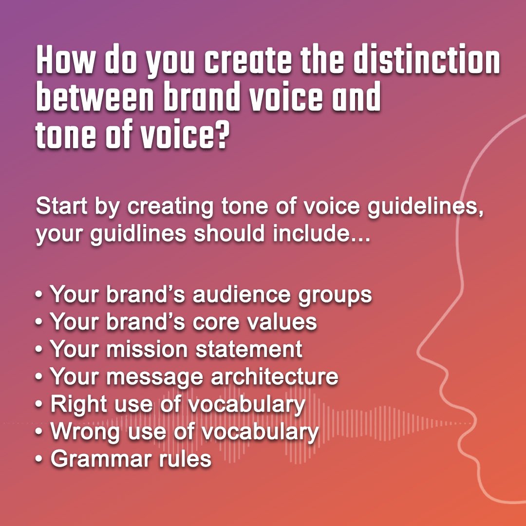 GreenSquareBD's tweet photo. In everyday conversation we adjust our tone according to who we’re talking to and what we’re talking about. However, our voice remains the same…

To learn more about how to Find Your Tone of Voice take a look at our blog! https://t.co/g4vUZp1kad https://t.co/IWxpcwvvmi