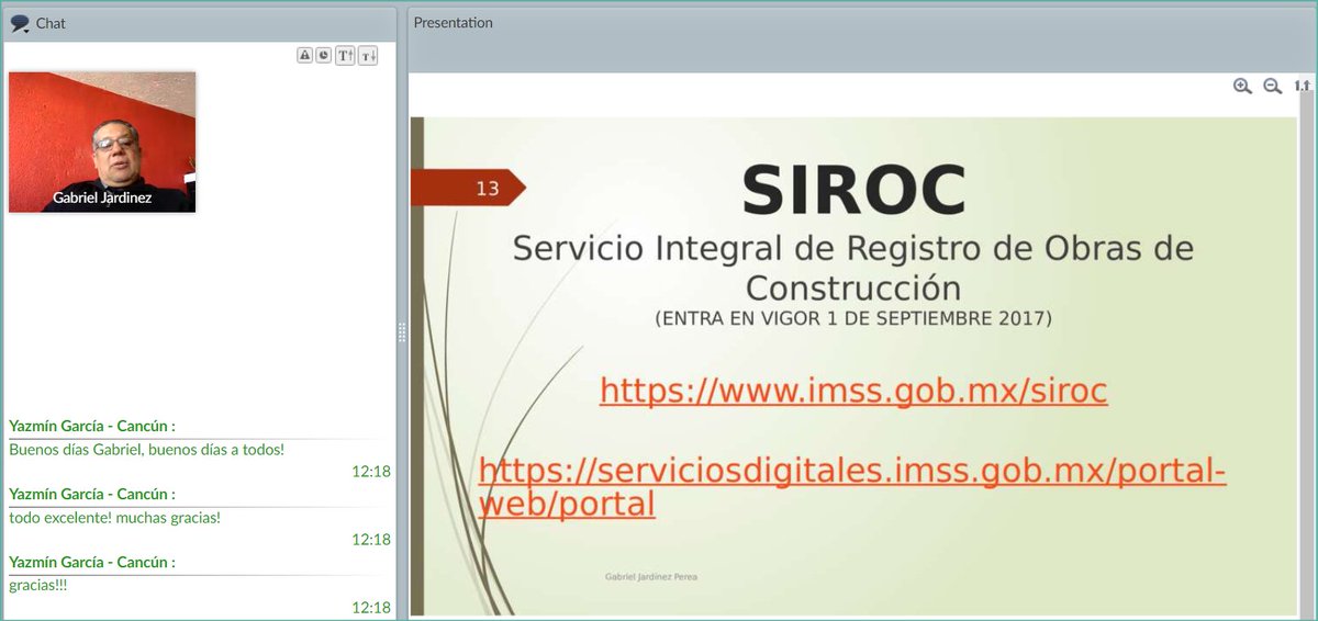 LC_Yazmin_QS's tweet image. Hablando sobre #Siroc en la #BarraActualizandome con el compañero Gabriel Jardinez.
Únete en actualizandome.com/aulavirtual
acceso libre, solo con tu nombre y ciudad de residencia.