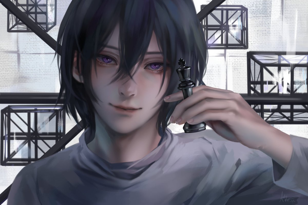 aadakym's tweet photo. Dazai and Dostoevsky side by side #fanart #BungouStrayDogs https://t.co/aftEyNQFcn