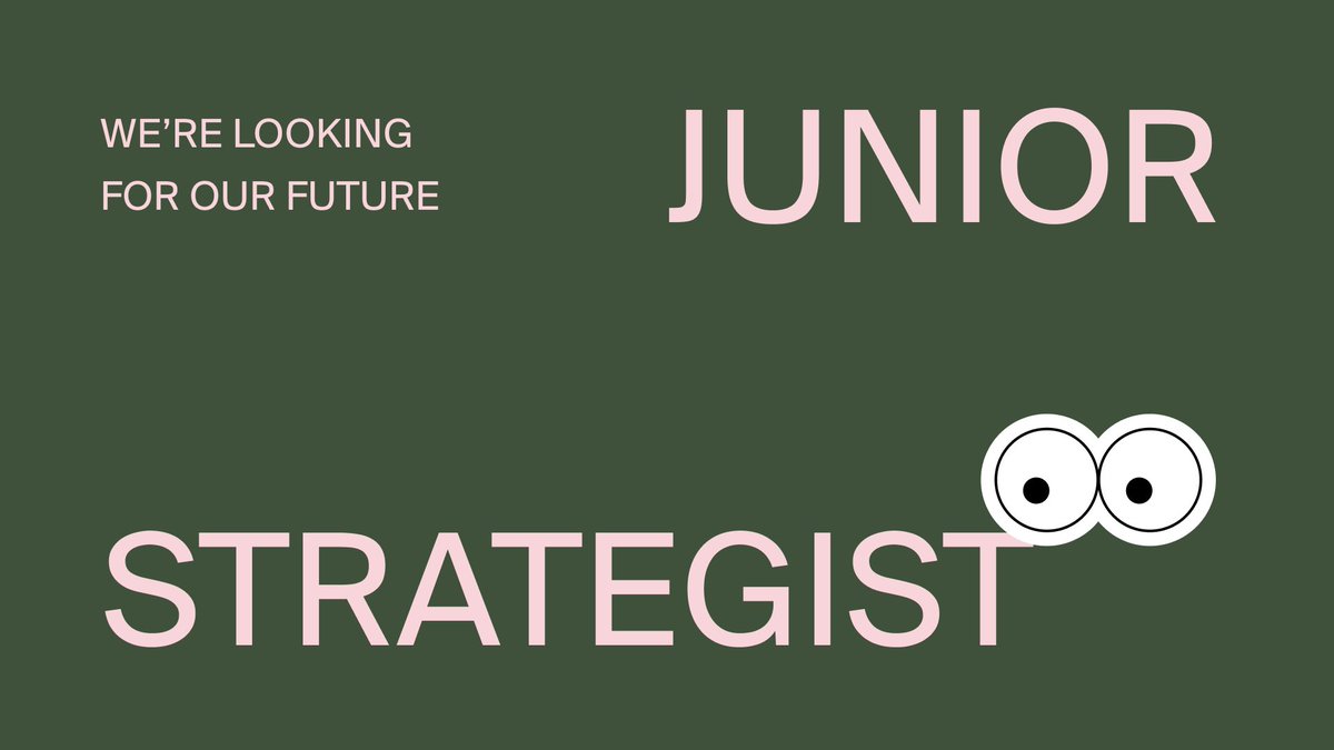 We are looking for a junior strategist, who will craft strategies for branding projects as well as advertising campaigns.
Someone creative, able to wordsmith and bounce back on ideas with the teams 👀
→ jobs@socialclubparis.com
