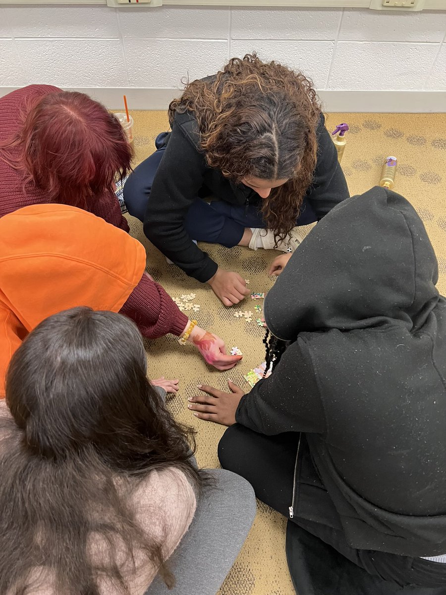 Entrepreneurship students completed the Puzzle Factory Challenge and learned the value of free trade and importance of having a win-win focus!