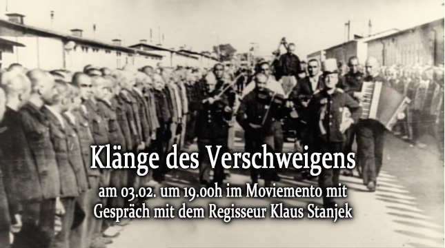 Am 03.02. 19.00h KLÄNGE DES VERSCHWEIGENS im Moviemento - ein Film über einen Helden, der keiner sein durfte. Nach dem Film zum Gespräch bei uns: der Regisseur und Heiner Schulze (<a href="/GayMuseum/">Schwules Museum</a>).