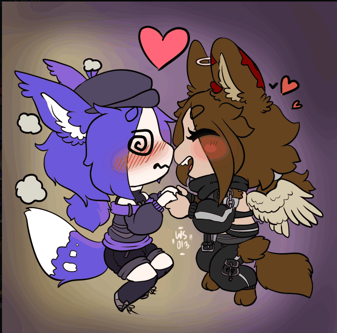 Angel_LupixVT's tweet photo. This format is ehhh but its done
if anyones interested itd be in a properly looping gif format, $55
ft @dragonwaffles35 and I
#DrawgonWaffles https://t.co/OT8qOuyLMn