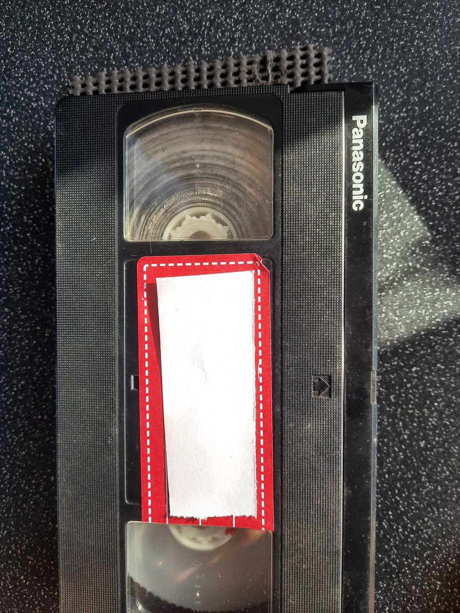 Oh dear, another poorly tape. Unfortunately its broken so will need splicing first and then a rigorous clean before we can start capture. 
#datarecovery #memories #video #movie #watchagain #vhstapes #VHStoDVD