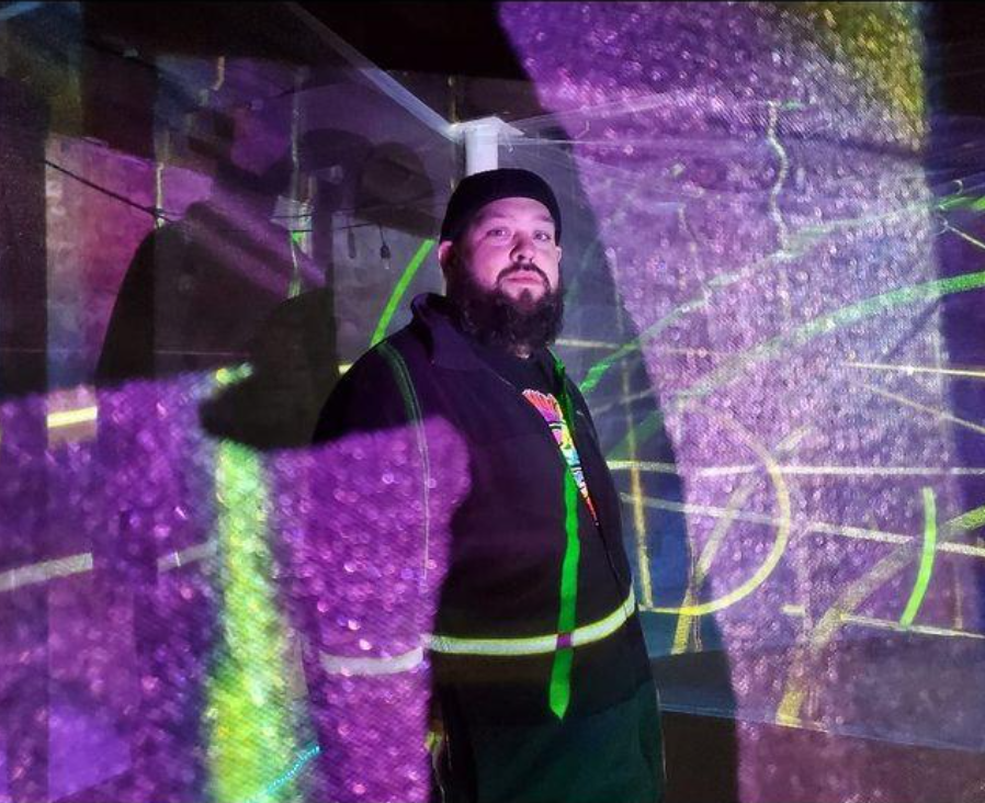 KAMillinois's tweet photo. This Thurs at 6pm come to Krannert Art Museum as Urbana Dance Company @dance_urbana, artist Matt Harsh, and Twoleggedzoo give us an immersive light, sound, and dance performance aimed at inspiring introspection and relaxation. #RestLab https://t.co/HhvPtUrC7D https://t.co/OMb42Wfuz5