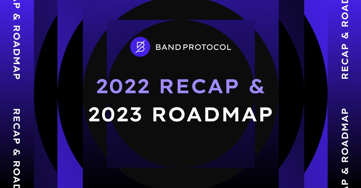 BandProtocol's tweet photo. 1/ 🚀 2022 was a great year for Band Protocol in terms of development and growth, despite the 🐻 market. 2023 sets out to be a promising one and we are excited to share our plans with the Band community!

👉 Full details here: https://t.co/n9r5kObiQ4 https://t.co/FNyJFxL4CR