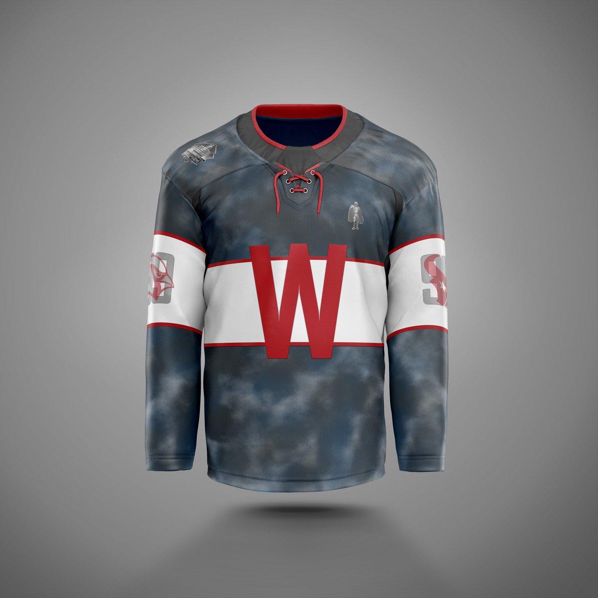 JeffNeill13's tweet photo. Designed a hockey jersey for @JJWatt ... a little homage to Wisconsin, Houston and Arizona. #OnWisconsin #WeAreTexans #BirdCityFootball #HOF #WPMOTY https://t.co/oejCTHyufV
