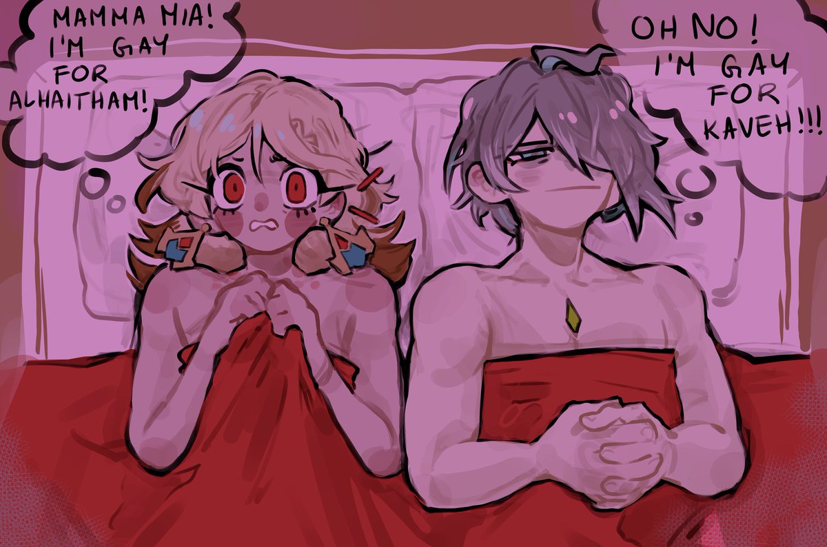 I swear it's like ltrl the plot of 97% of fics with them #haikaveh #kavetham