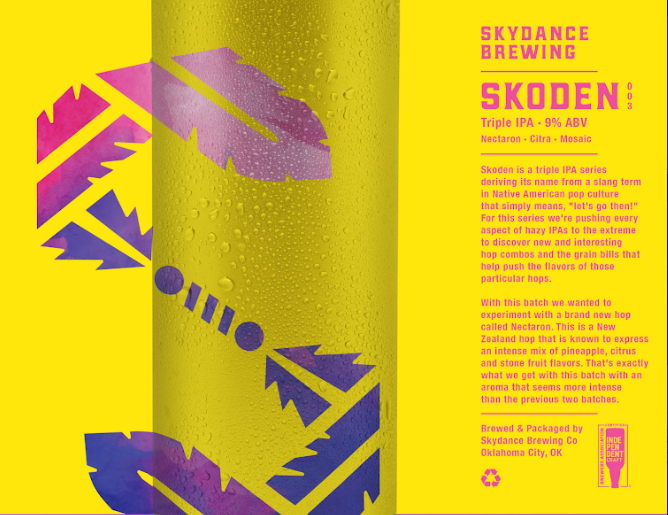 Tuesdays are Pint Nights at Oklahoma Craft! 
Tonight's pint is Skydance Brewing Co. Skoden:003
Come try it! 
#oklacraft #oklahomacraft #pintnight