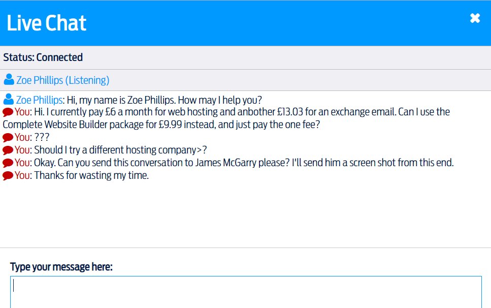 Loving the online chat with Fasthosts Supprt <a href="/FHTechTeam/">Fasthosts Support</a>