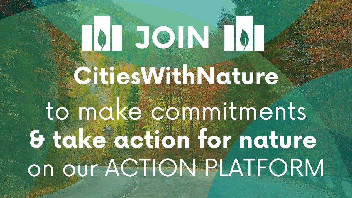 ICLEI's tweet photo. #DYK that #CitiesWithNature and #RegionsWithNature are actively supporting cities and regions to work together to increase ambition and take bold action in addressing the triple planetary crisis – #ClimateChange, #biodiversity loss, pollution. Join today: https://t.co/rlR5kBC2bg https://t.co/CEVfX7HB5C