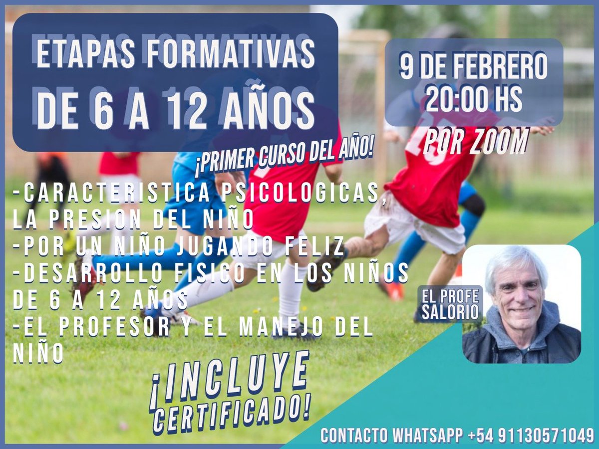 La docencia es una profesión claramente vocacional. Los docentes vocacionales son aquellos que no viven sólo de su trabajo, sino que hacen de su trabajo una parte esencial de sus vidas, porque viven la profesión día a día.
Inscripciones WhatsApp 549 1130571049