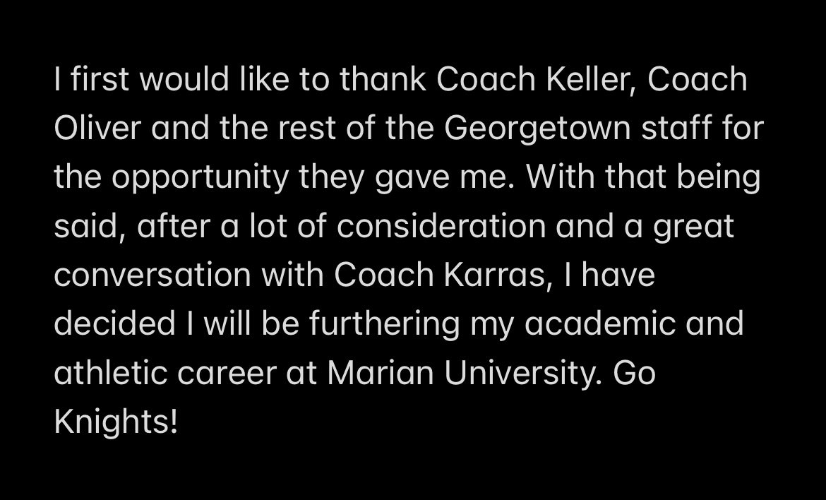 braydenherrell2's tweet photo. 100% Committed 🔵🟡
@CoachKarrasJr @CoachCoad @MarianUFootball https://t.co/QcN2mz2z5t