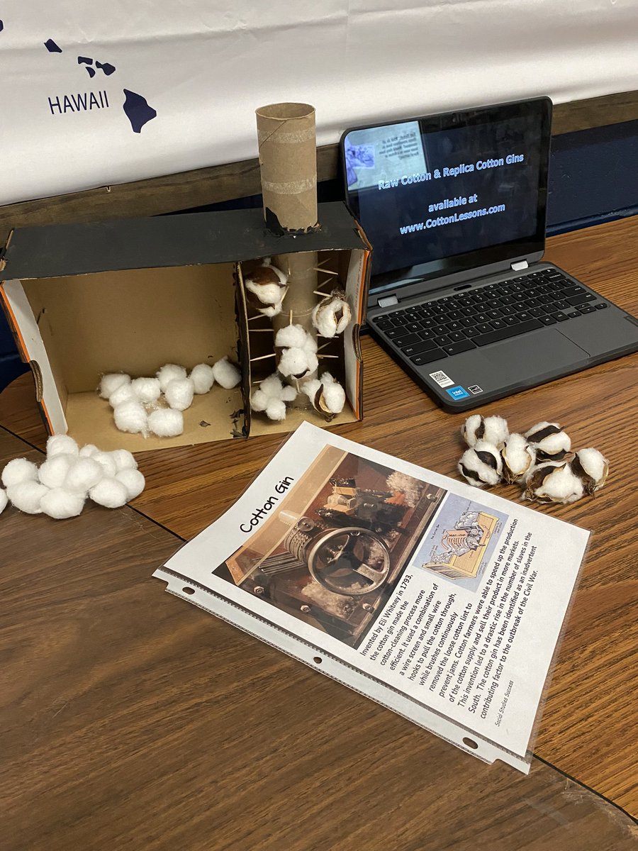 Living that Industrial Revolution museum life in <a href="/WunderlichKISD/">Wunderlich Int.</a> social studies! Our kids seem to be loving the visuals!  #agricultureroom