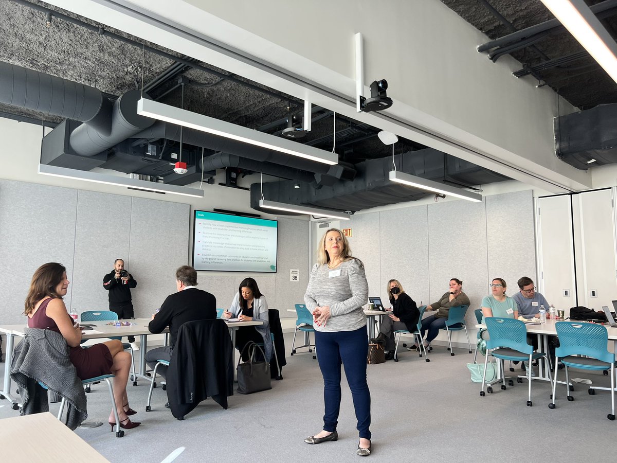 DocAssisi's tweet image. Love the brilliance in the room hanging out with special educators from around the US and my fave leader @erinmote  for some learning at @educateall_org