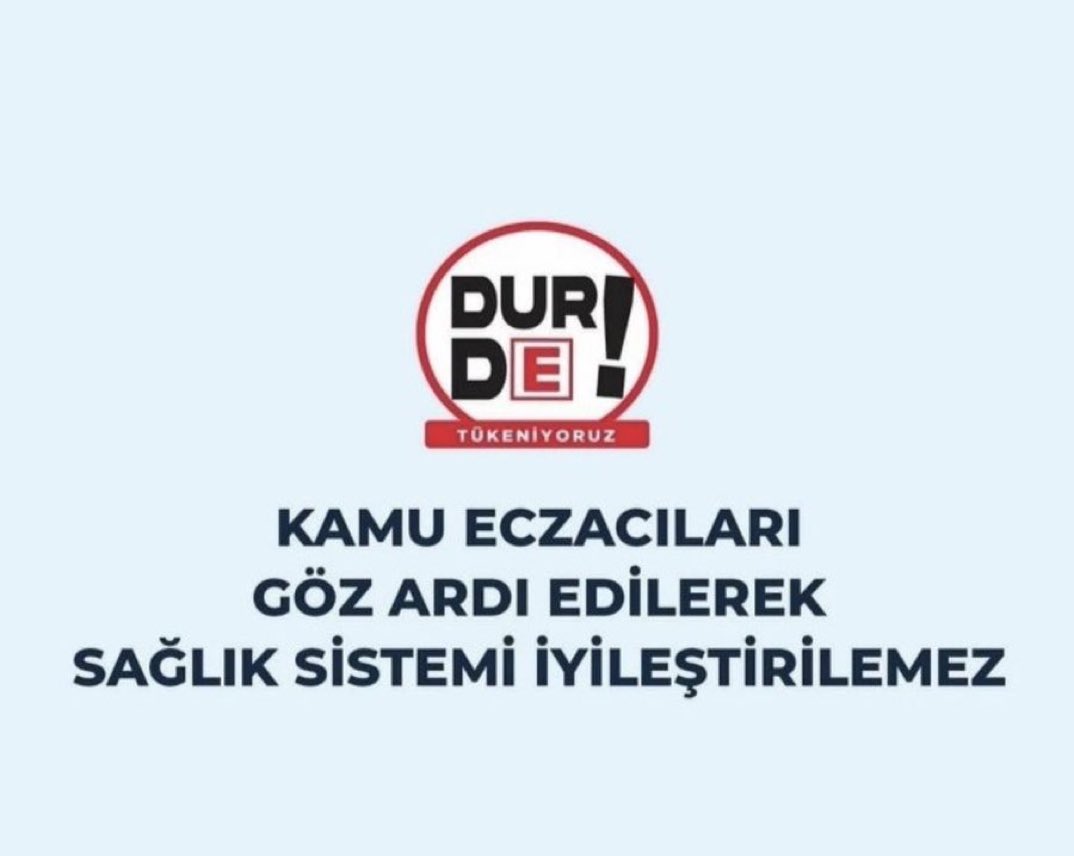 KamuEczacılarına TabanTeşvik
Hakkaniyetli tesvik ve katsayı kamu eczacısının hakkıdır!!!
<a href="/drfahrettinkoca/">Dr. Fahrettin Koca</a> <a href="/RTErdogan/">Recep Tayyip Erdoğan</a>