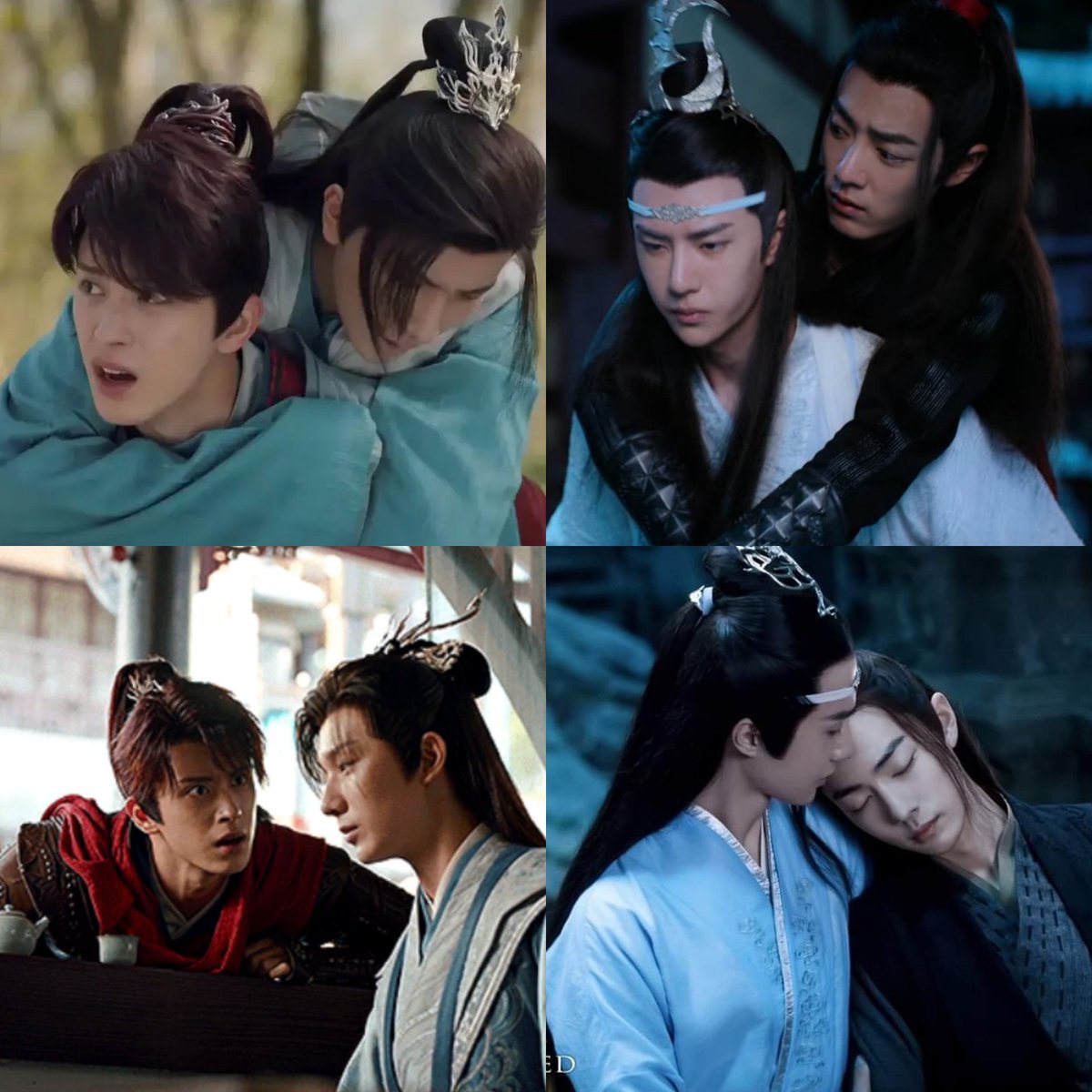 They remind me of wangxian so bad like😭 #TheBloodOfYouth #ShaoNianGeXing