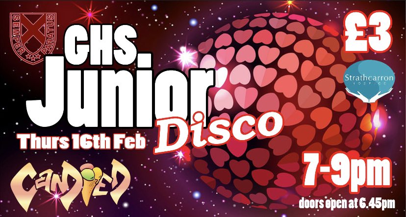 CarronGHS's tweet image. Tickets on sale now for the GHS Junior Valentines Disco! Get your tickets at the school office! #GHS #GHSPride @GrangemouthHS