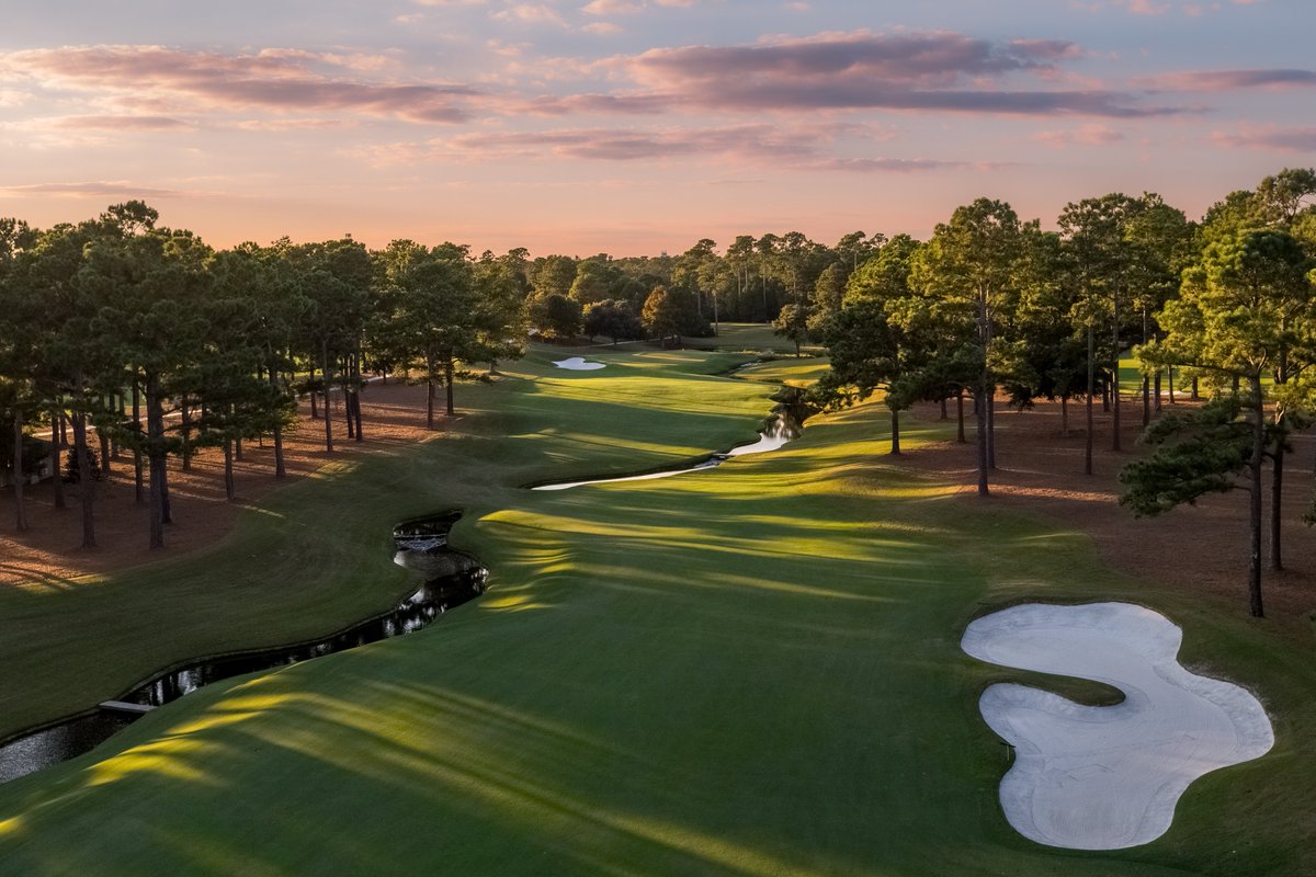 One of North Carolina's best, the Tom Fazio designed Eagle Point Golf Club.