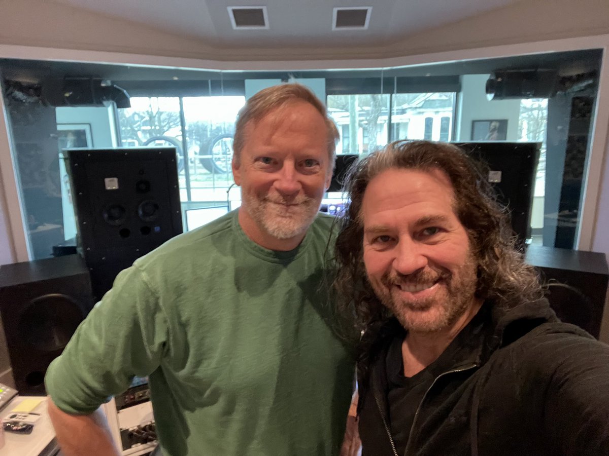 Mastering the new #Winger album with the inimitable #TedJensen from @SterlingSound Nashville!

#WingerSeven #WingerTheBand #WingerBand #KipWinger #RebBeach #RodMorgenstein #PaulTaylor #JohnRoth #RocknRoll #RockAndRoll #Rock #HardRock #80sRock #RockBand #RockBands