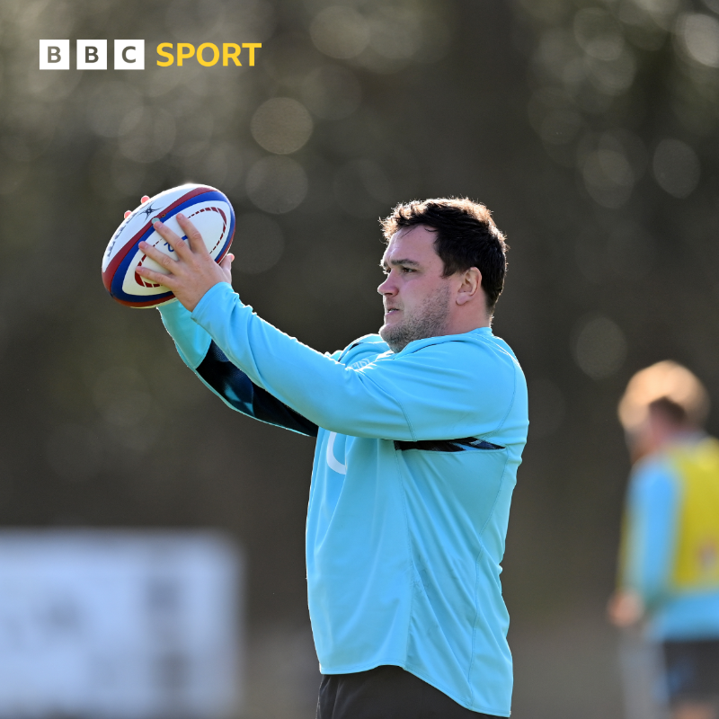 BBCSport's tweet photo. England look to have their hooker back π€
Jamie George is "on track" to be available for Saturday's Six Nations opener against Scotland, according to coach Kevin Sinfield.
More | #BBC6N #BBCSixNations