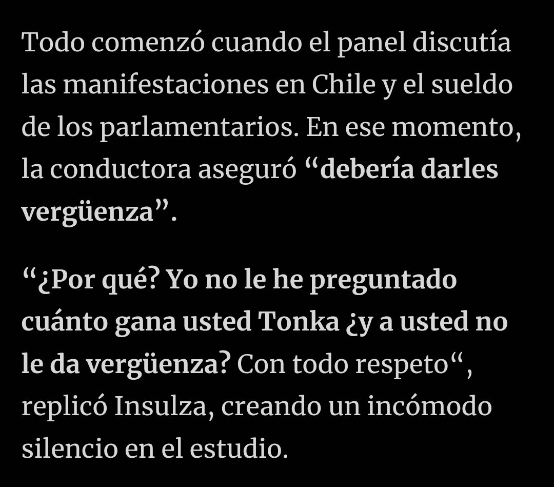 anti_onunachos's tweet photo. Natalia y Cristian se les pasó esta noticia.
Allanan casa de Tonkita, la intolerante matona que cuestionaba al senador Insulza por su sueldo y a Don Hermógenes Pérez de Arce.
Ya sabemos en todo caso que el senador Insulza se gana su sueldo de manera decente.
😌🇨🇱☕.
#t13tarde https://t.co/iV48qh3OwT