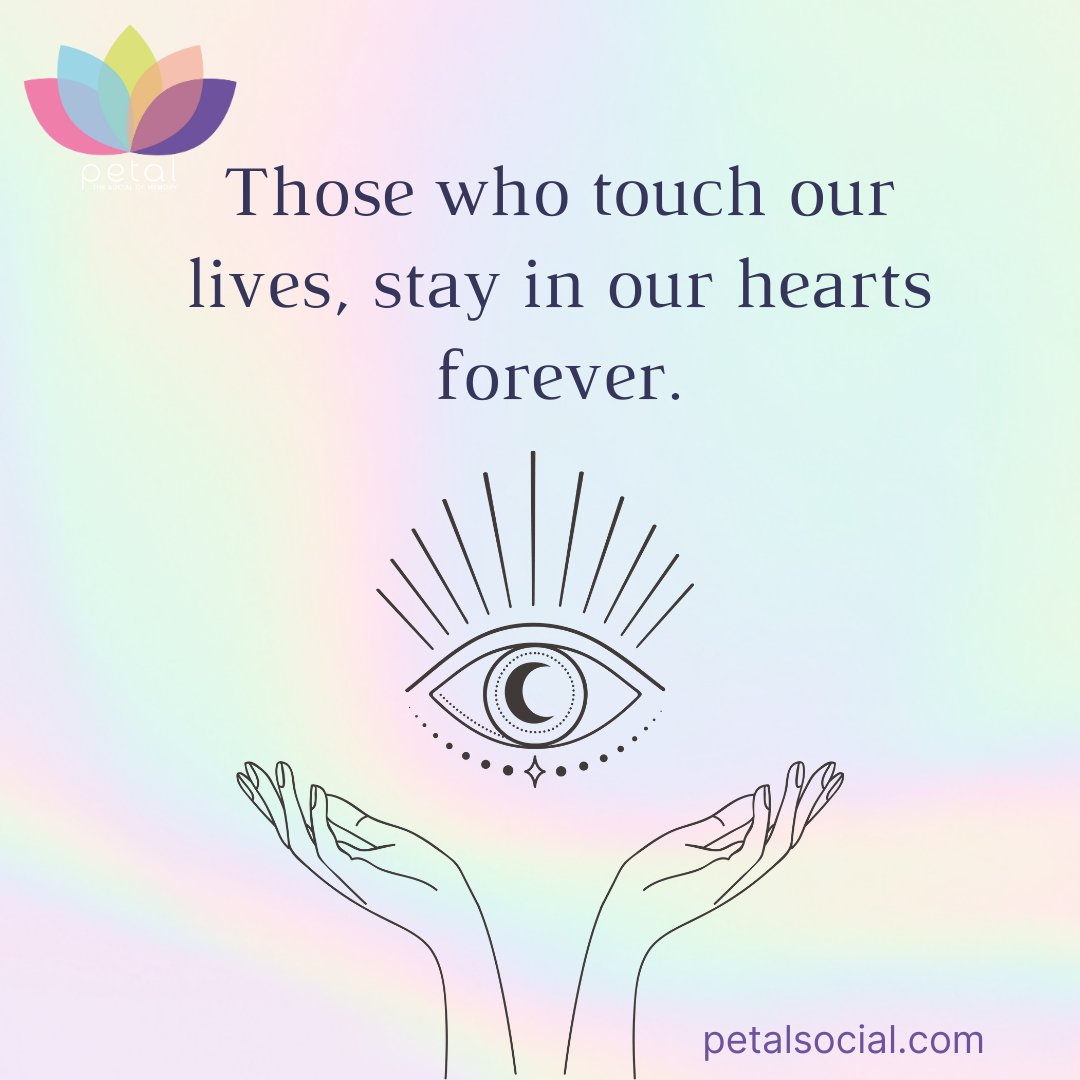 Daily reminder 💗 . . . #memories #digitallegacy #onlinememorials #memorial #memoriesforlife #digitalphotobook #makingmemories #familylegacy #personallegacy #vault #safeandsecure #timecapsule #leavealegacy #petal #petalapp #remembrance #remembranceday #will #digitalwill