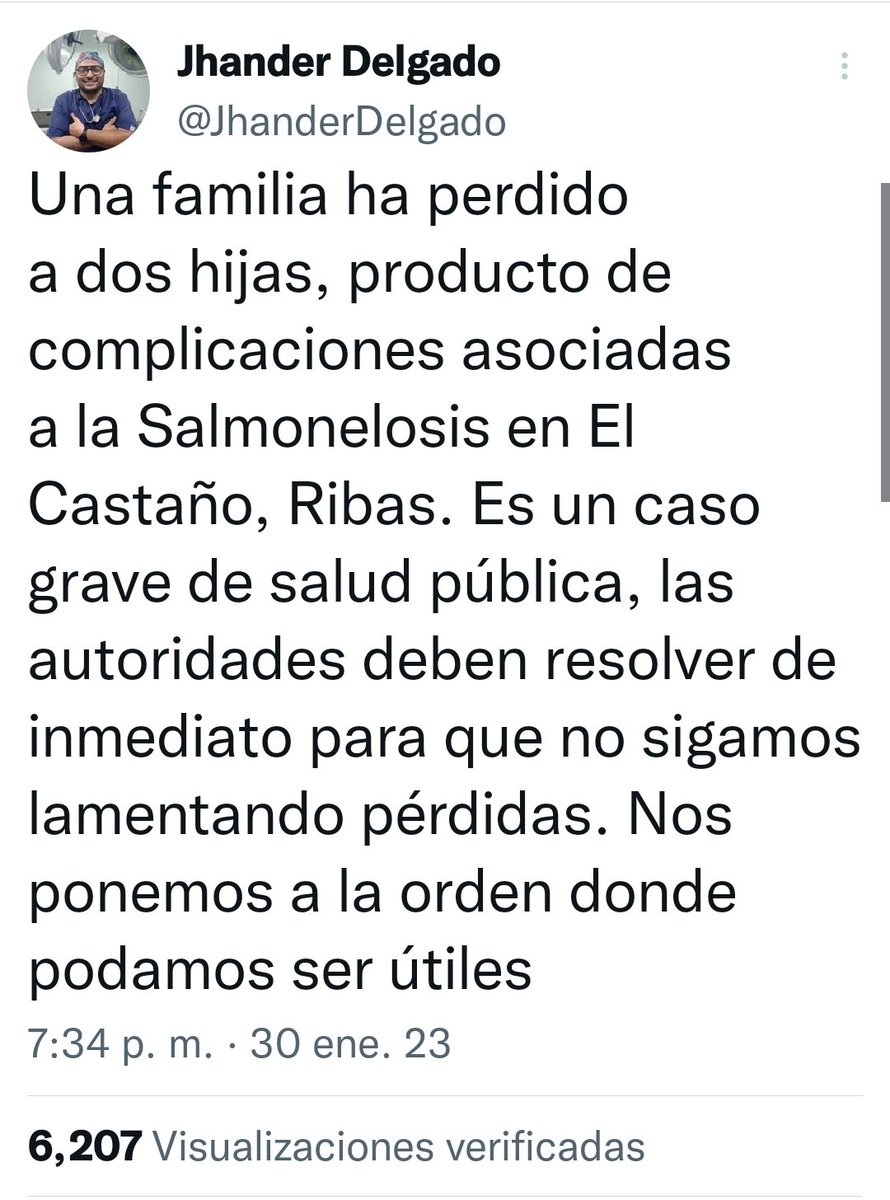 ReporteYa's tweet photo. #31Ene #Aragua 
@churuguara: Los pacientes que han ingresado al Hospital JM Benítez de #LaVictoria, con síntomas asociados a la #Salmonelosis, en su mayoría son niños y provenientes de una misma comunidad: #ElCastaño,  ha alertado el doctor @JhanderDelgado https://t.co/qJHV86J7Ro