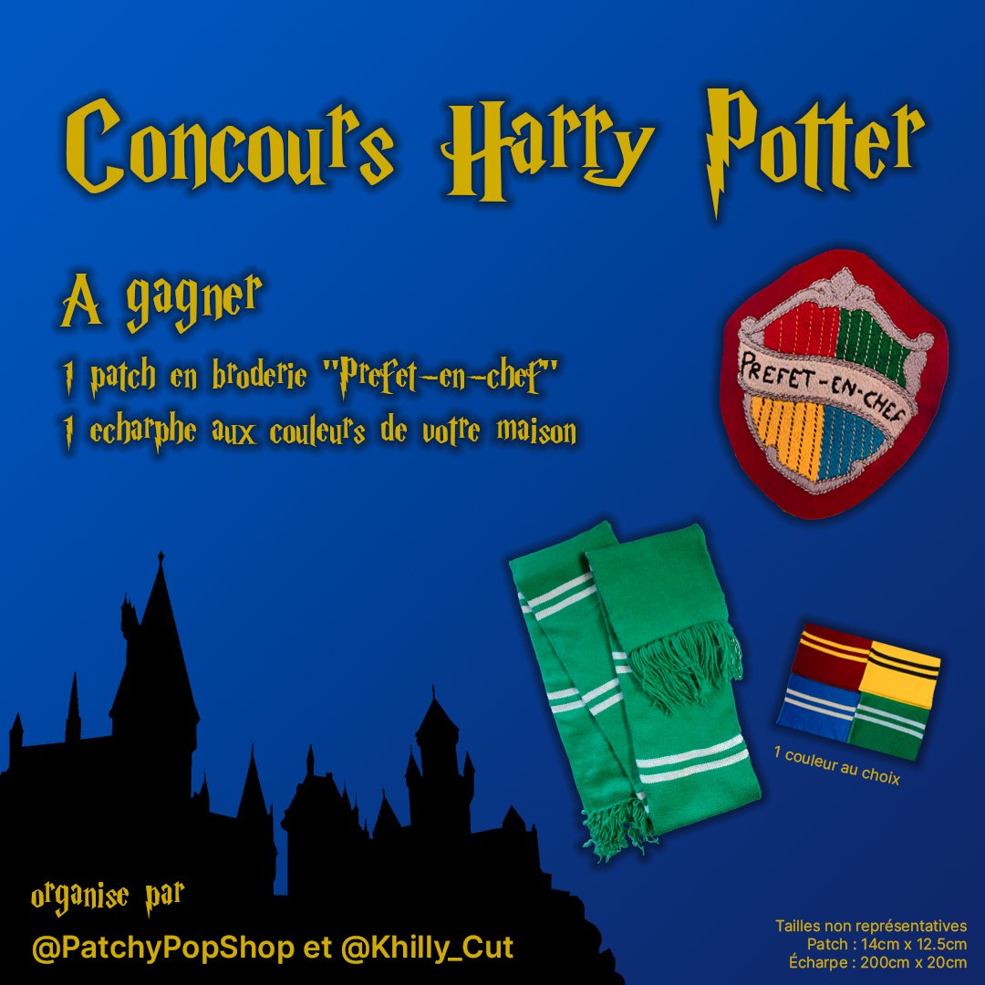 patchy_pop's tweet photo. Et voilà un concours de créatrices à l'occasion de la sortie du jeu sur l'univers Harry Potter ! Le concours se passe sur insta alors n'hésitez pas à aller checker et à partager 🥰🥰🥰
#concours #creatrices #instagram #harrypotter #personnenetouchedargentsurceconcours https://t.co/IHk5VB1JAE