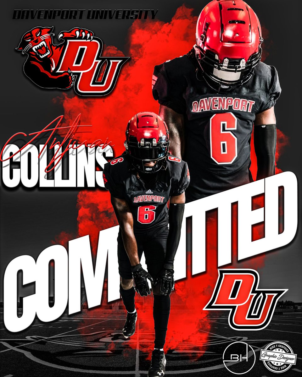 Let’s get to work! <a href="/DUAthletics/">Davenport Panthers</a> <a href="/bhernyscoutguy/">Brian Herny</a> <a href="/CoachHill1/">Jimmy Hill</a> <a href="/SparkyMcEwen1/">Sparky McEwen</a> #IMHOME #GoPanthers ❤️🖤