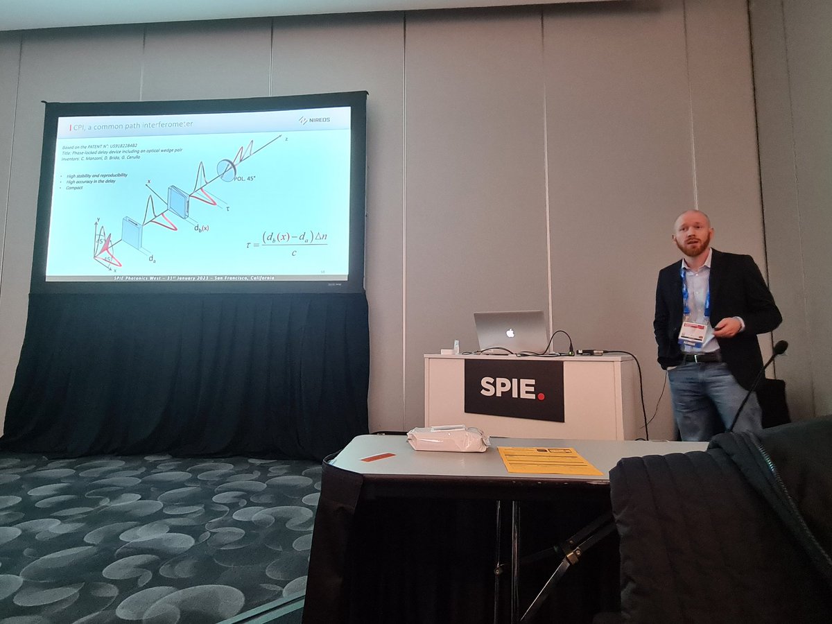 Innovative hyperspectral imaging camera presented at @PhotonicsWest by @nireos_imaging. Amazing technology! Discover the product in booth 8326.