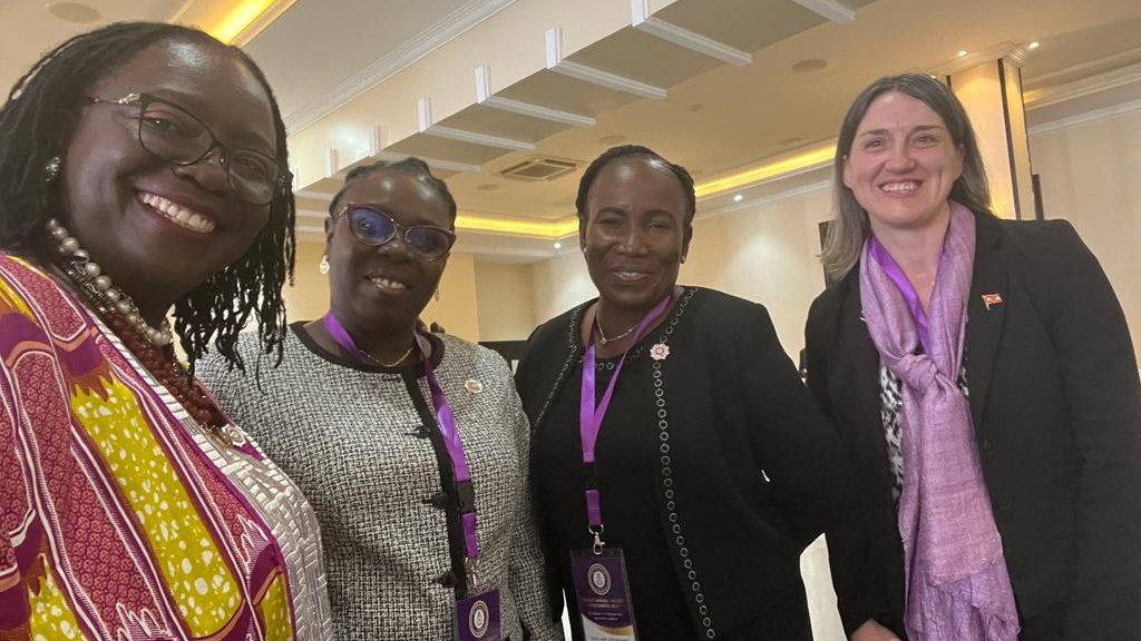 ADCinUganda's tweet photo. We also thank our partner @UNDPUganda for fostering #South2South exchanges &amp; warmly welcome the Ghanaian Judges Hon. Justice Angelina Mensah-Homiah &amp; Hon. Justice Afia Serwah Asare-Botwe to the #PearlOfAfrica to join #24thAJC and share best practices. https://t.co/5n0XmFsIqI