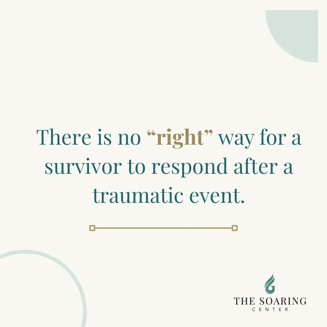 SoaringCenter's tweet photo. Impact can vary and people can respond differently based on a variety of factors. As a support person, you play a critical role in a survivor’s recovery and well-being. #TheSoaringCenter #TraumaInformedPractice #TraumaInformedAdvocate #Survivors #SexualAssault #TraumaticEvent https://t.co/nml3I6dXBO