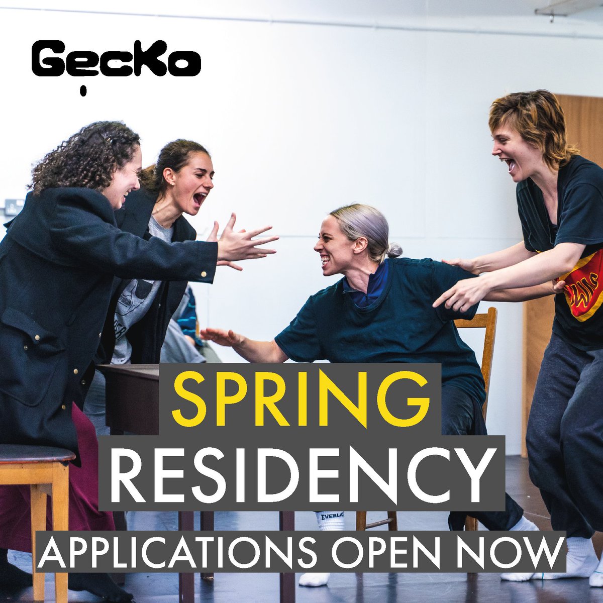 GeckoTheatre's tweet photo. We are thrilled to announce our spring professional development intensive led by Gecko performers Kenny Wing Tao Ho and Katie Lusby!

Mon 20 - Fri 24 March 2023 in Ipswich, Suffolk.

Apply for a place (subsidised places available) now: https://t.co/y9dtLQ2Wcs 🙌 https://t.co/RikZpmmCK2