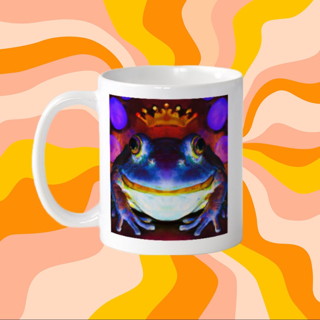 Standardstan22's tweet image. Get your hands on the ultimate #digitalmadereal combo! With every NFT purchase, enjoy a hot drinks mug, t-shirt and framed picture. 

Our latest release, the King of Frog NFT, is the perfect addition to your collection. Don't miss out! 
#NFTcollectors #cryptoart #limitededition