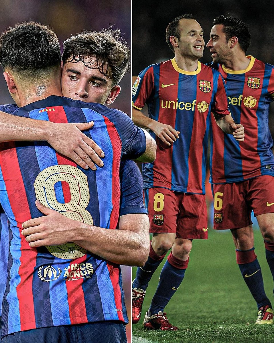 mhtsndp's tweet photo. Gavi has been registered as a first team player and he will wear num 6 shirt!! 
Europe isn’t ready for this midfield duo !!
#ViscaBarca https://t.co/kVbC5jnna7