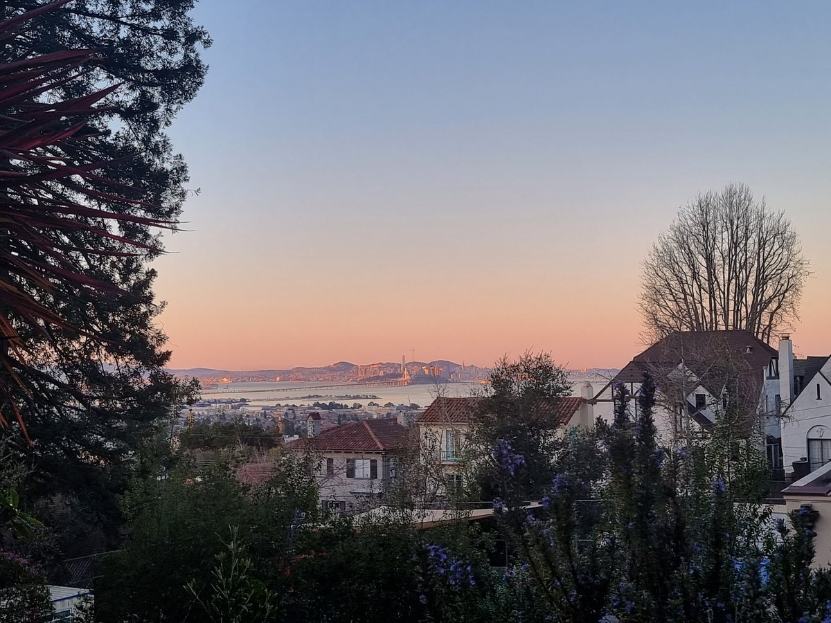 San Francisco from Berkeley Hills.