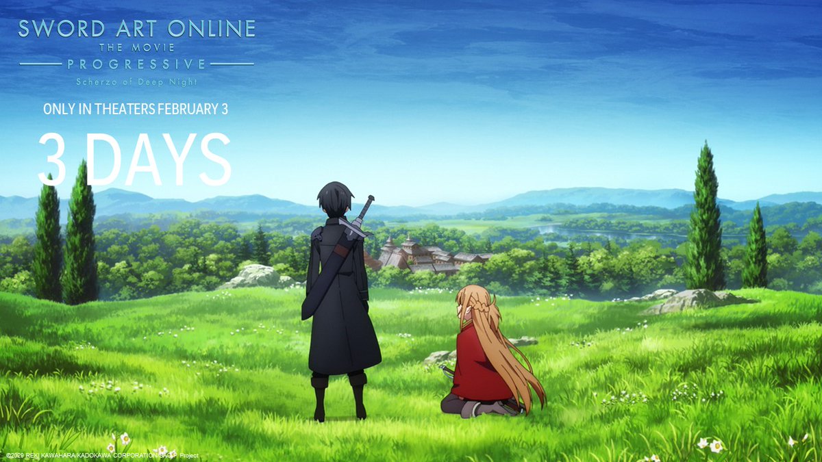 Asuna and Kirito share a bond that only a Death Game can bring! 💕

3 more days until you can watch Sword Art Online the Movie -Progressive- Scherzo of Deep Night in theaters!

🎫 BUY TICKETS NOW: fandan.co/3ZB1wvp