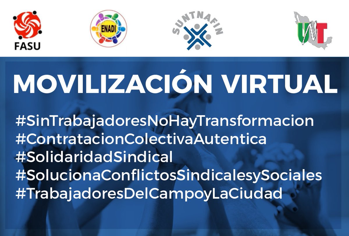 #SinTrabajadoresNoHayTransformacion #ContratacionColectivaAutentica #SolidaridadSindical #SolucionaConflictosSindicalesySociales
Este #31deEnero los  #TrabajadoresDelCampoyLaCiudad muestran su fuerza laboral y luchan por nuestros derechos.