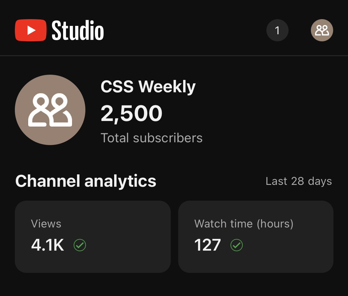 CSS Weekly tweet media